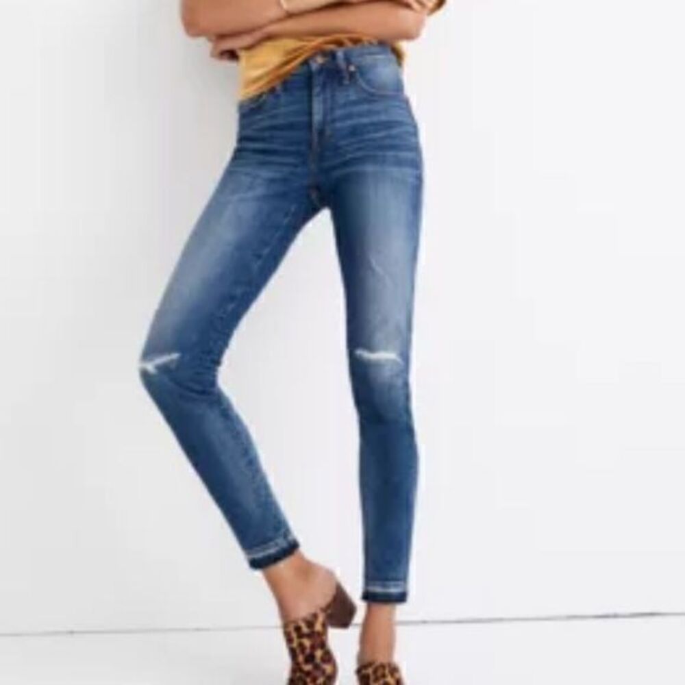 Madewell 9” high-rise skinny jeans